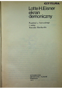 Ekran demoniczny