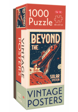 Puzzle Vintage Beyond the Solar system 1000 elementów