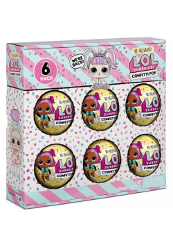 LOL Surprise 6-Pack Confetti Unicorn