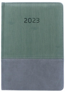 Kalendarz 2023 A5 dzienny Savana zielony