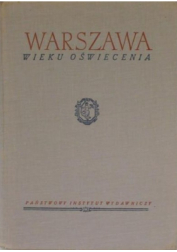 Warszawa wieku Oświecenia