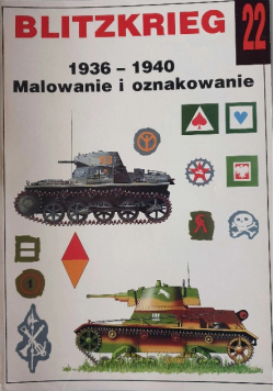 Blitzkrieg 1936 - 1940 Malowanie i oznakowanie