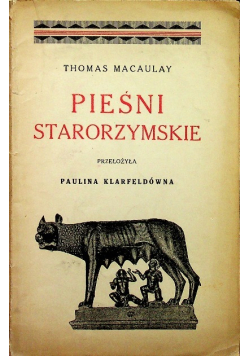 Pieśni Starorzymskie 1936 r.