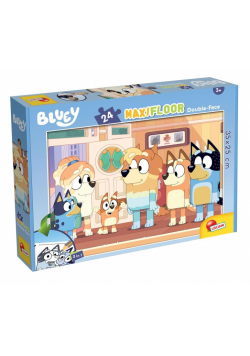 Puzzle podłogowe dwustronne Maxi 24 Bluey