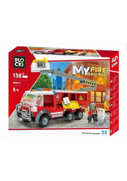 Klocki Blocki MyFireBrigade Podnośnik 158 el.