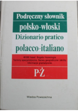 Podręczny słownik polsko-włoski P-Ż