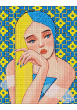 Diamentowa mozaika - Niewzruszony... 40x50cm