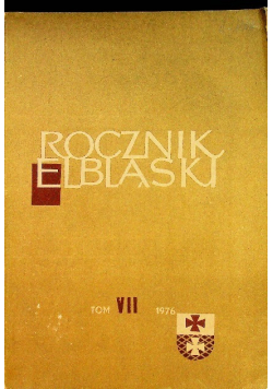 Rocznik Elbląski tom VII
