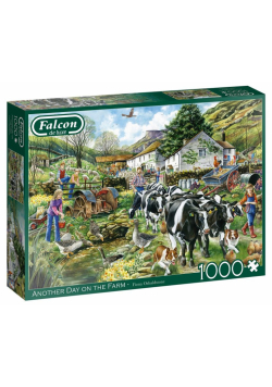 Puzzle 1000 Falcon Kolejny dzień na farmie G3