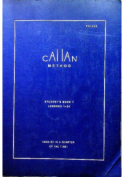 Callan Method Students Book 1 Lessons 1 - 24