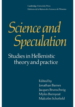 Science and Speculation