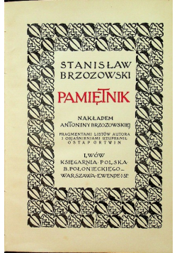 Brzozowski Pamiętnik 1913 r.