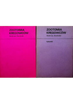 Zootomia kręgowców 2 tomy