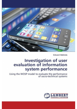 Investigation of user evaluation of information system performance