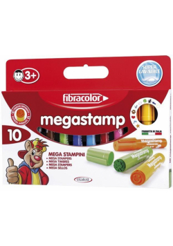 Mazaki Megastamp 10 kol. FIBRACOLOR