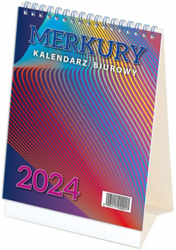 Kalendarz 2024 biurowy Merkury