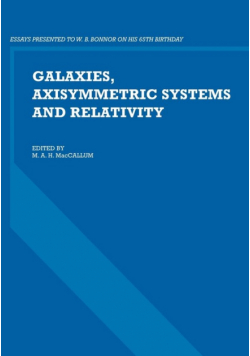 Galaxies, Axisymmetric Systems and Relativity