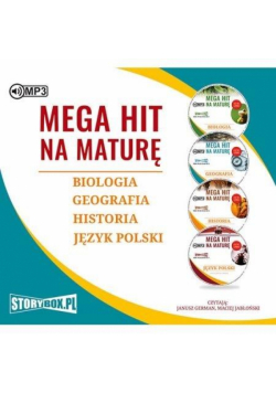 Pakiet: Mega hit na maturę audiobook