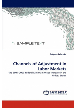 Channels of Adjustment in Labor Markets