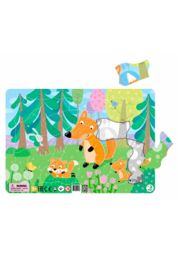 Puzzle ramkowe 21 Liski