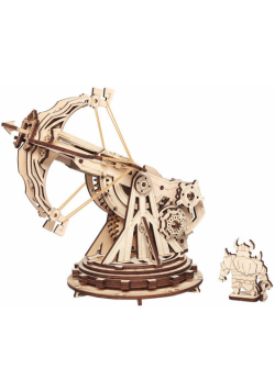 ROBOTIME Drewniane Puzzle 3D - Ciężka Balista