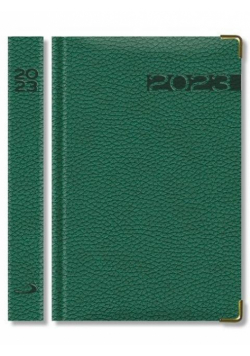 Terminarz 2023 B6 Lux zielony