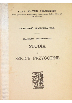 Studia i szkice przygodne