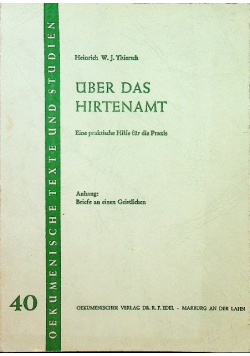 Uber das Hirtenamt