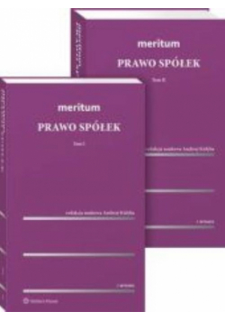 Meritum Prawo spółek Tom 1-2