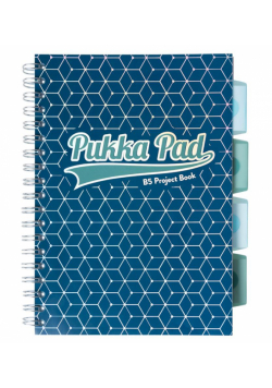 Project Book Glee B5/200K kratka nieb (3szt) PUKKA