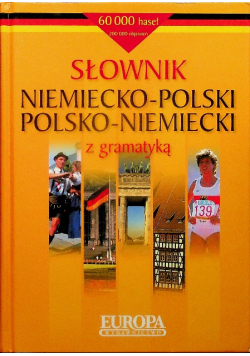 Słownik niemiecko - polski polsko - niemiecki z gramatyką