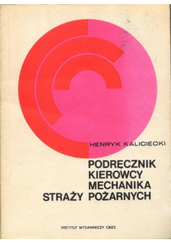 Podręcznik kierowcy mechanika straży pożarnych