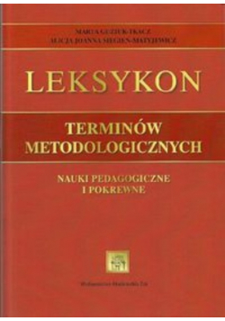 Leksykon terminów metodologicznych