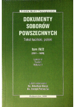 Dokumenty Soborów Powszechnych Tom II