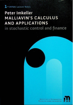 Malliavins calculus and applications