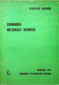 Ekonomika melioracji wodnych