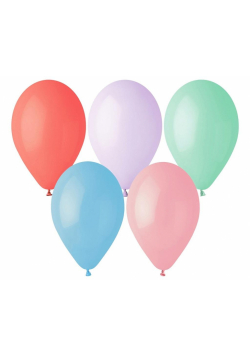 Balony makaroniki różnokolorowe 30cm 100