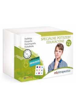 Eduterapeutica. Specjalne potrzeby edukacyjne 4-8