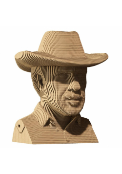 Puzzle 3D kartonowe - Chuck Norris
