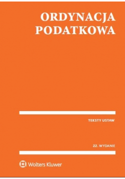 Ordynacja podatkowa