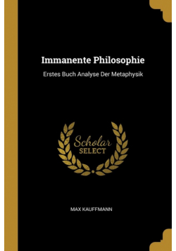 Immanente Philosophie