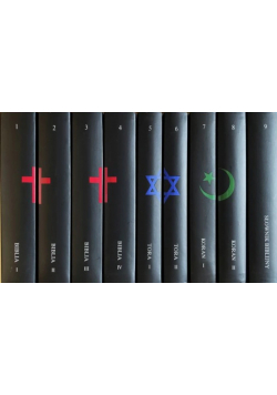 Święte księgi Biblia / Tora / Koran tom I do IX