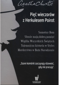 Pięć wieczorów z Herkulesem Poirot 5 tomów