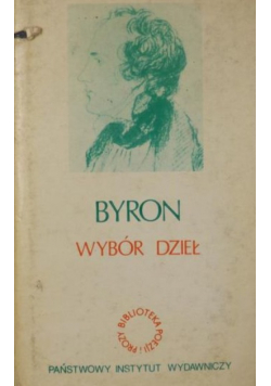 Byron Wybór dzieł Tom III