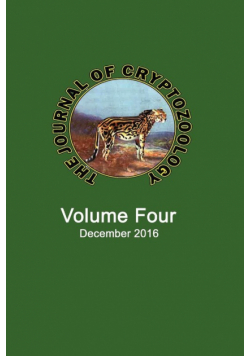 The Journal Of Cryptozoology
