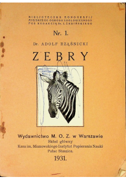 Zebry  1931 r.