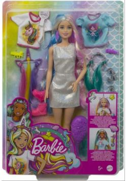 Barbie Lalka Baśniowa fryzura