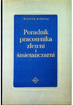 Poradnik pracownia zlewni i śmietanczarni
