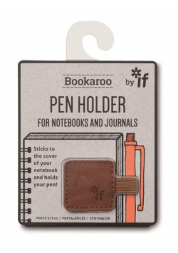 Bookaroo Pen Holder Uchwyt na długopis brązowy