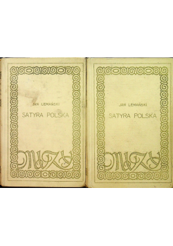 Leśmian Satyra Polska Tom I i II 1914 r.